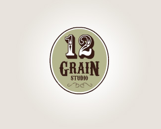 12 Grain Studio标志设计5216.png