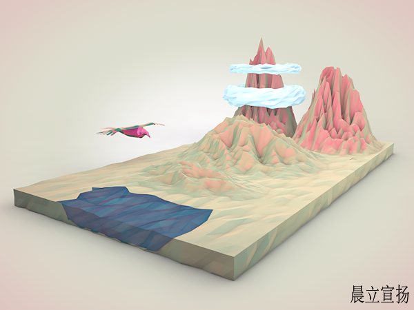梦幻般的自然插画欣赏.png